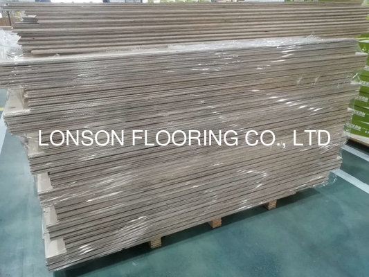 Quality Brown stained European Oak Engineered timber flooring, wood flooring supplier & exporter factory