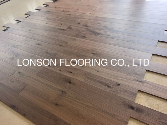 Quality Premium 190mm American Walnut Engineered Wood Flooring factory
