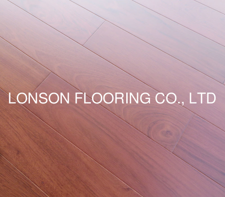 quality Red Stained brazilian Jatoba Engineered Wood Flooring to Japan from Chinese factory factory