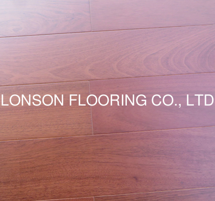 quality Red Stained brazilian Jatoba Engineered Wood Flooring to Japan from Chinese factory factory