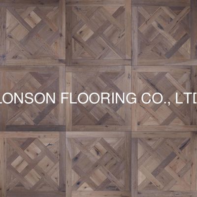 Quality French Oak Versailles Panels Flooring With Different Finishing And Stains factory
