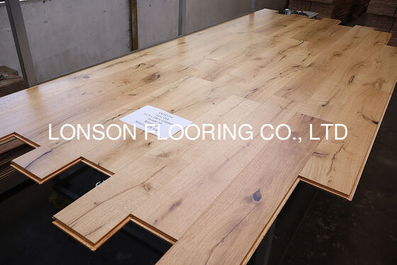 Quality European Oak Engineered Wood Flooring 1200x190x14/3MM EF Grade UV Lacquer 5G Click factory
