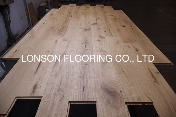 Quality European Oak Engineered Wood Flooring 1200x190x14/3MM EF Grade Natural Oil 5G Click factory