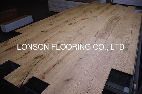 Quality European Oak Engineered Wood Flooring 1200x190x14/3MM EF Grade Natural Oil 5G Click factory