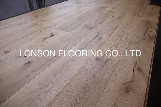 Quality European Oak Engineered Wood Flooring 1200x190x14/3MM EF Grade Natural Oil 5G Click factory