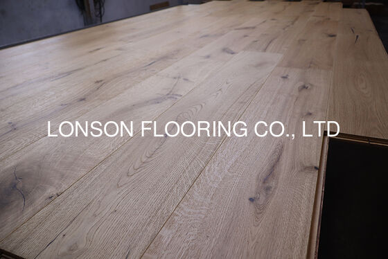 Quality European Oak Engineered Wood Flooring 1200x190x14/3MM EF Grade Natural Oil 5G Click factory
