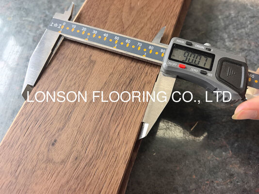 Quality 90mm Width American Walnut Herringbone Parquet Flooring with 4mm Top Veneer for Elegant Herringbone Wood Flooring factory