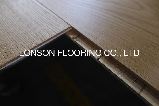 Quality 220mm Wide Plank UV Lac 3-Layer Oak Engineered Hardwood Flooring and Engineered Oak Flooring factory
