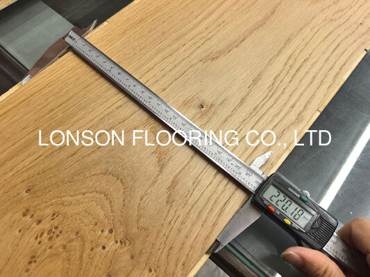 Quality 220mm Wide Plank Natural Oil 3-Layer Oak Engineered Hardwood Flooring and Engineered Oak Flooring factory