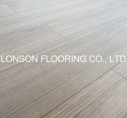 Quality Slight Brushed Matt American Walnut Engineered Hardwood Flooring Natural Lacquer factory