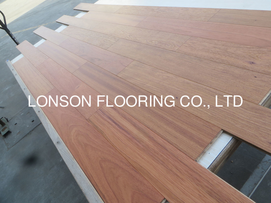 quality Brushed Brazilian Cherry Engineered Wood Flooring, Jatoba Hardwood Flooring factory