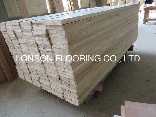 quality unfinished Oak Veneered Door Liner, 12mm oak lips and Finger Joint Fir Core factory