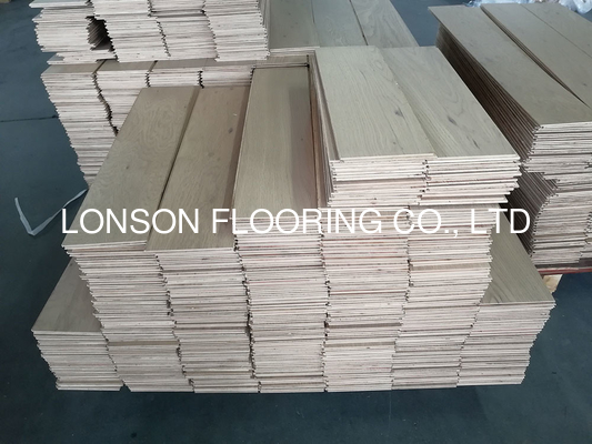 Quality cheap 8mm oak multi layers engineered wood flooring, economic oak flooring factory