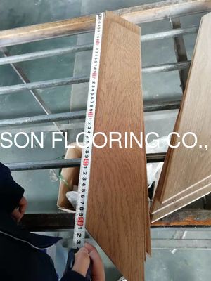 Quality Premium White Oak Chevron Engineered Wood Flooring Multi Layers factory