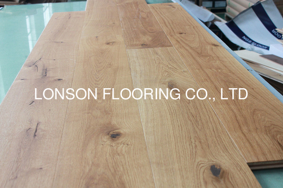 Quality Natural Oil European Oak engineered parquet Flooring with smooth surface factory