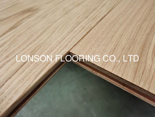 Quality 300mm Wide Engineered Oak Flooring With Wax Oil Finishing Multi Ply Structure factory