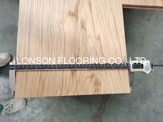 Quality 300mm Wide Engineered Oak Flooring With Wax Oil Finishing Multi Ply Structure factory