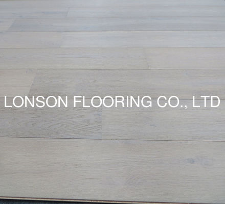 Quality Smoked And Stained White Oak Engineered Flooring For Rustic Style factory