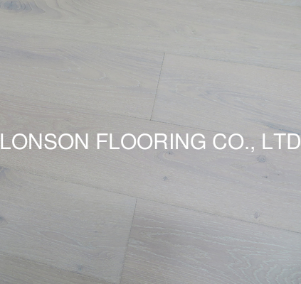 Quality white brushed European Oak multi layers engineered wood flooring factory