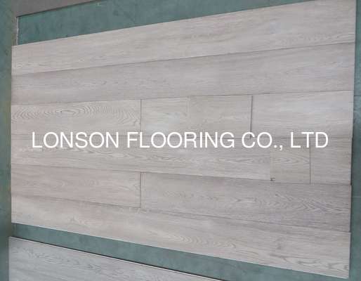 Quality smoked & Greece European Oak Engineered Wood Flooring with ABCD grade factory