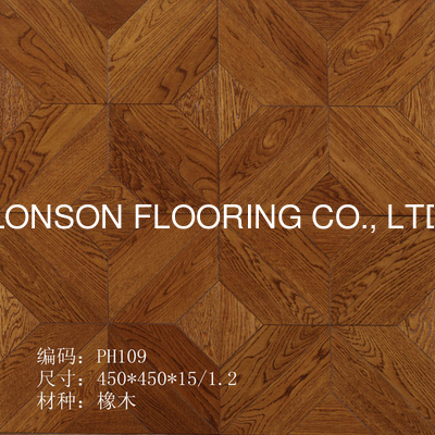 Quality Different designs Oak Engineered Parquet Flooring panels factory
