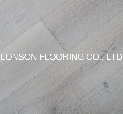 Quality popular stained European Oak engineered wood flooring with light smoked surface, color S factory