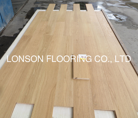 Quality high quality White Oak Multi-layers Engineered Wood Flooring, color E85 factory