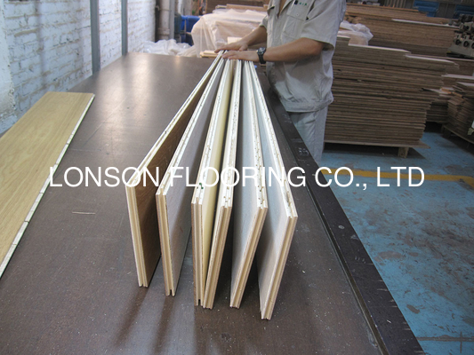 Quality 3 layers Vanished  & brushed French Oak Engineered Wood Flooring AB grade to Italy factory