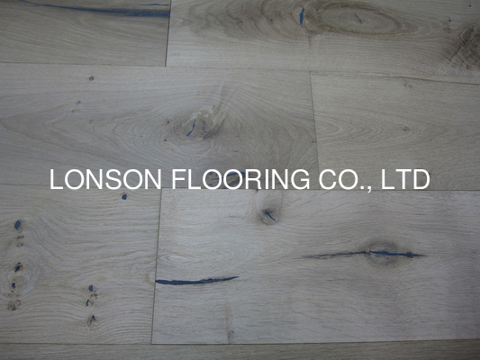Quality unvanished 3 layers French Oak Engineered Wood Flooring, rustic F grade factory