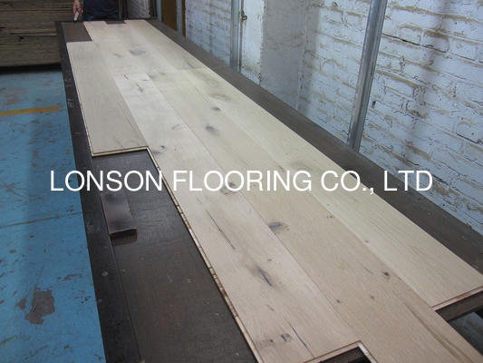 Quality unvanished 3 layers French Oak Engineered Wood Flooring, rustic F grade factory