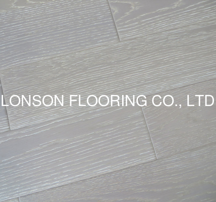Grey washed American White Oak Engineered Wood Flooring with AB grade