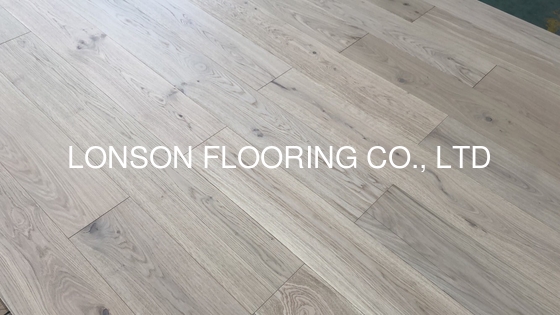Quality Invisible lacquered Oak Wide plank Wood Flooring, rustic ABCD grade factory
