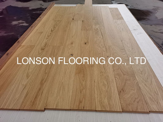 Quality White Oak HDF Engineered Wood Flooring, Grade ABCD, economic flooring factory