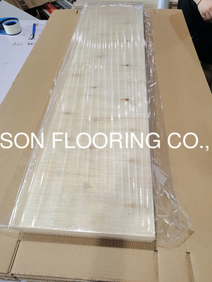 Quality Prime White Oak Multi-Layers Engineered Wood Stairs Treads, Unfinished factory