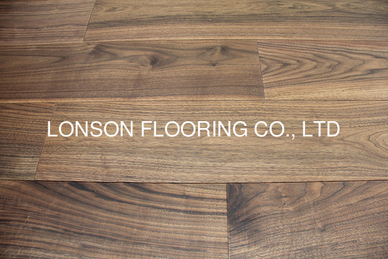 quality Natural Oiled American Walnut Wide Plank Engineered Wood Flooring factory