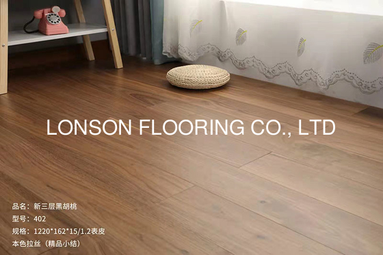 Quality Chinese Factory Price American Walnut Multiply Engineered Wood Flooring factory