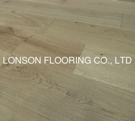 Quality 240mm Wide Natural Oak Engineered Wood Flooring with 25 Years Residential Guaranty factory