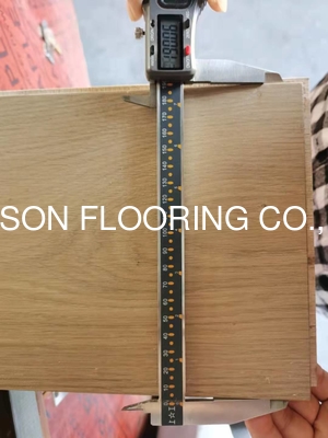 Quality White Oiled & Smoked French Oak Engineered Wood Flooring to UK factory