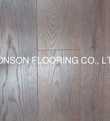 Quality Coffee Stained Oak Multi-Layers Engineered Wood Flooring to Canada factory