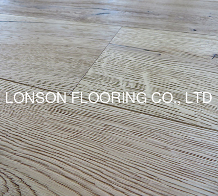 Quality Natural Rustic Oak Engineered Wood Flooring, Embossed Surface factory