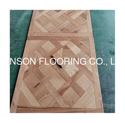 quality Smoked Versailles Oak Parquet Engineered Flooring to UK, Character Grade factory