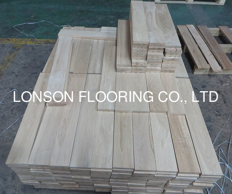 quality Prime Oak Solid Parquet Block, Unfinished, without Tongue and Groove factory