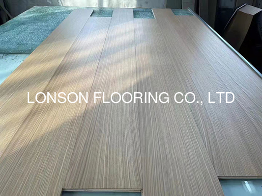 Quality Rift Quarter Saw Oak Engineered Wood Flooring, Clean Oak Natural Lacquer factory