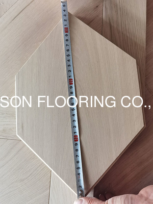 Quality Shaped Oak Parquet Flooring, Hexagon & Trapizium Parquet, Unfinished factory